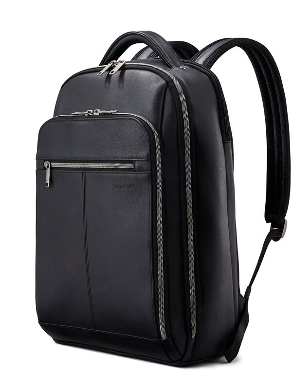 SAMSONITE CLASSIC LEATHER BACKPACK 15.6"