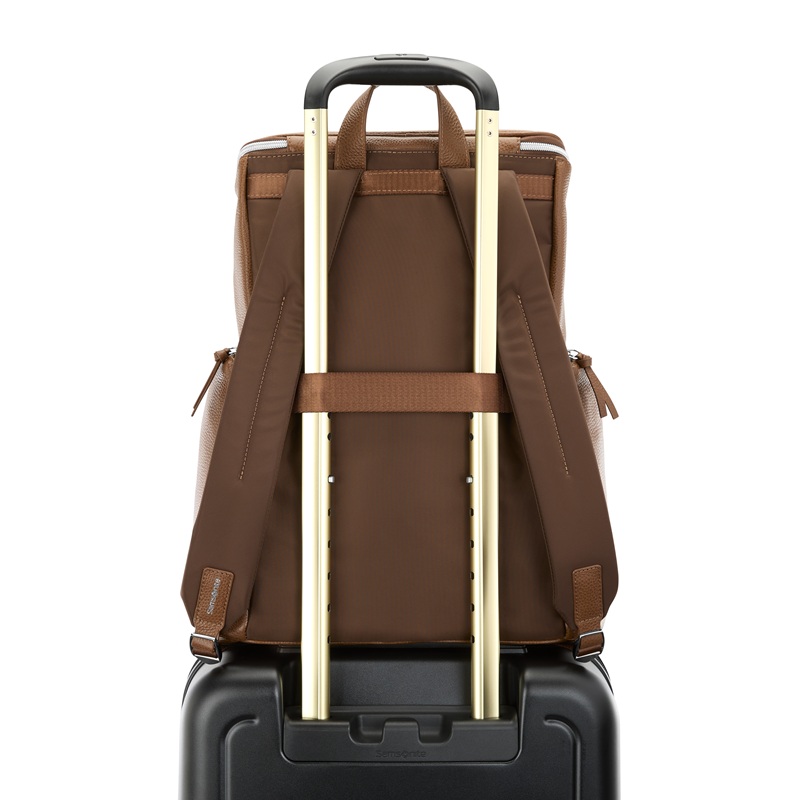 SAMSONITE MOBILE SOLUTION 2 LEATHER - DELUXE BACKPACK 15.5" - Image 6