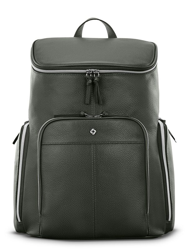 SAMSONITE MOBILE SOLUTION 2 LEATHER - DELUXE BACKPACK 15.5"