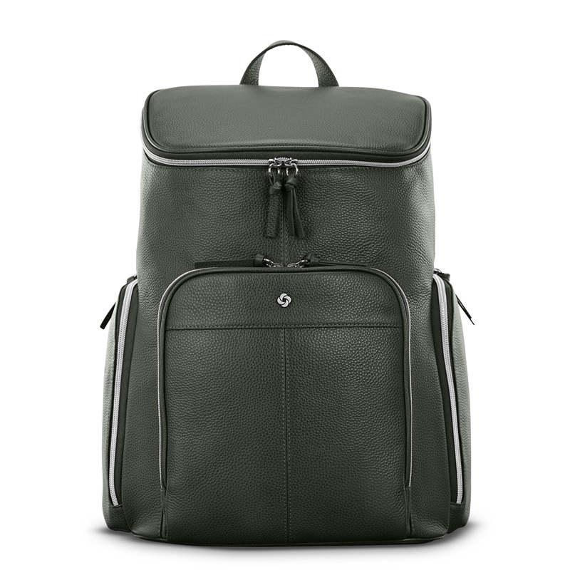 SAMSONITE MOBILE SOLUTION 2 LEATHER - DELUXE BACKPACK 15.5"