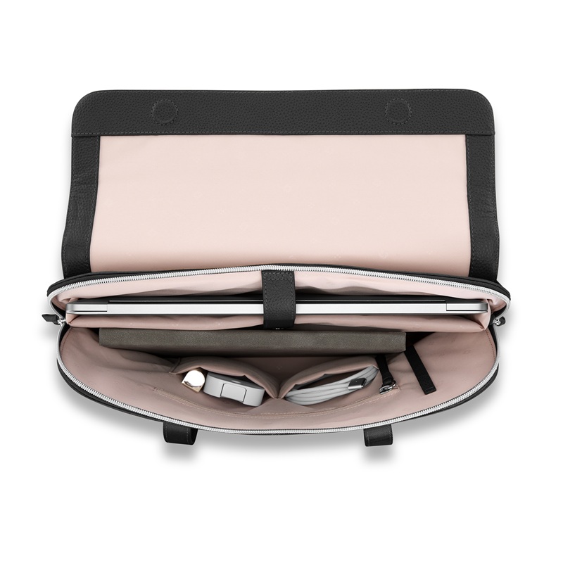 SAMSONITE MOBILE SOLUTION 2 LEATHER - CONVERTABLE BRIEF 15.5" - Image 2