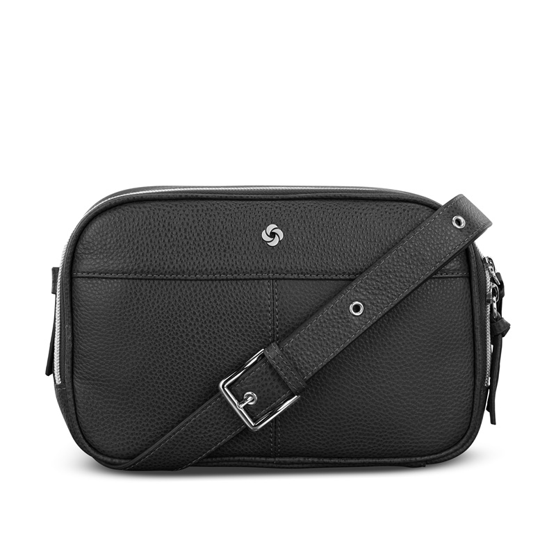 SAMSONITE MOBILE SOLUTION 2 LEATHER - RFID CROSSBODY - Image 2