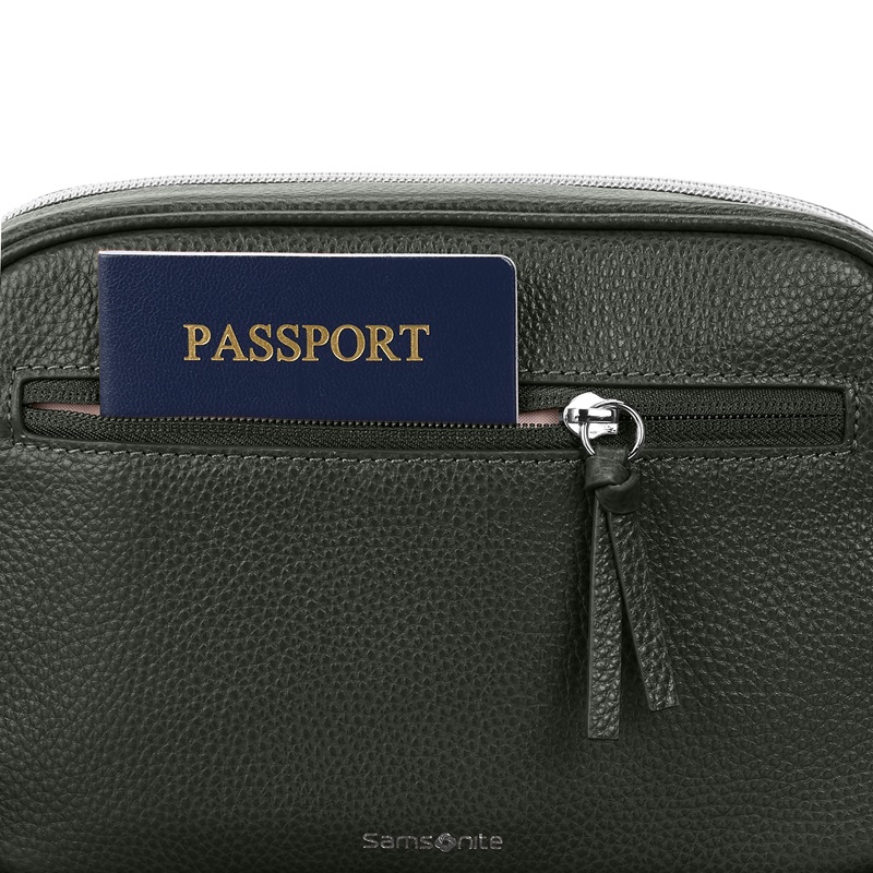 SAMSONITE MOBILE SOLUTION 2 LEATHER - RFID CROSSBODY - Image 5
