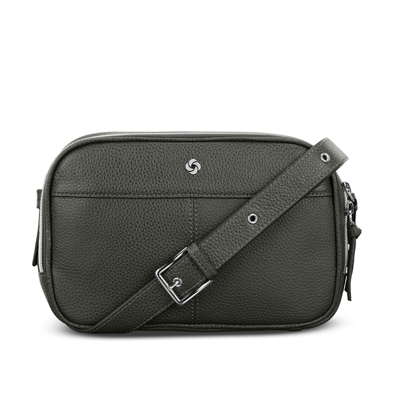 SAMSONITE MOBILE SOLUTION 2 LEATHER - RFID CROSSBODY - Image 3